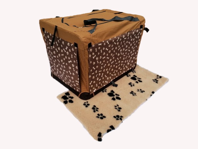 Box Brown Caramel - labka / kosť + darček deka Drybed ZADARMO