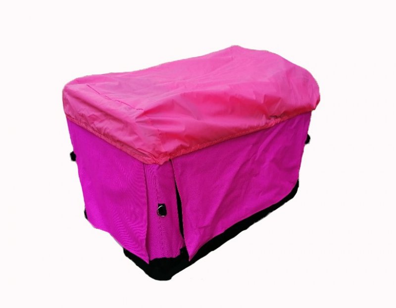 4pet Box ružový zo zesíleným dnom a pláštenkou - Profi Outdoor